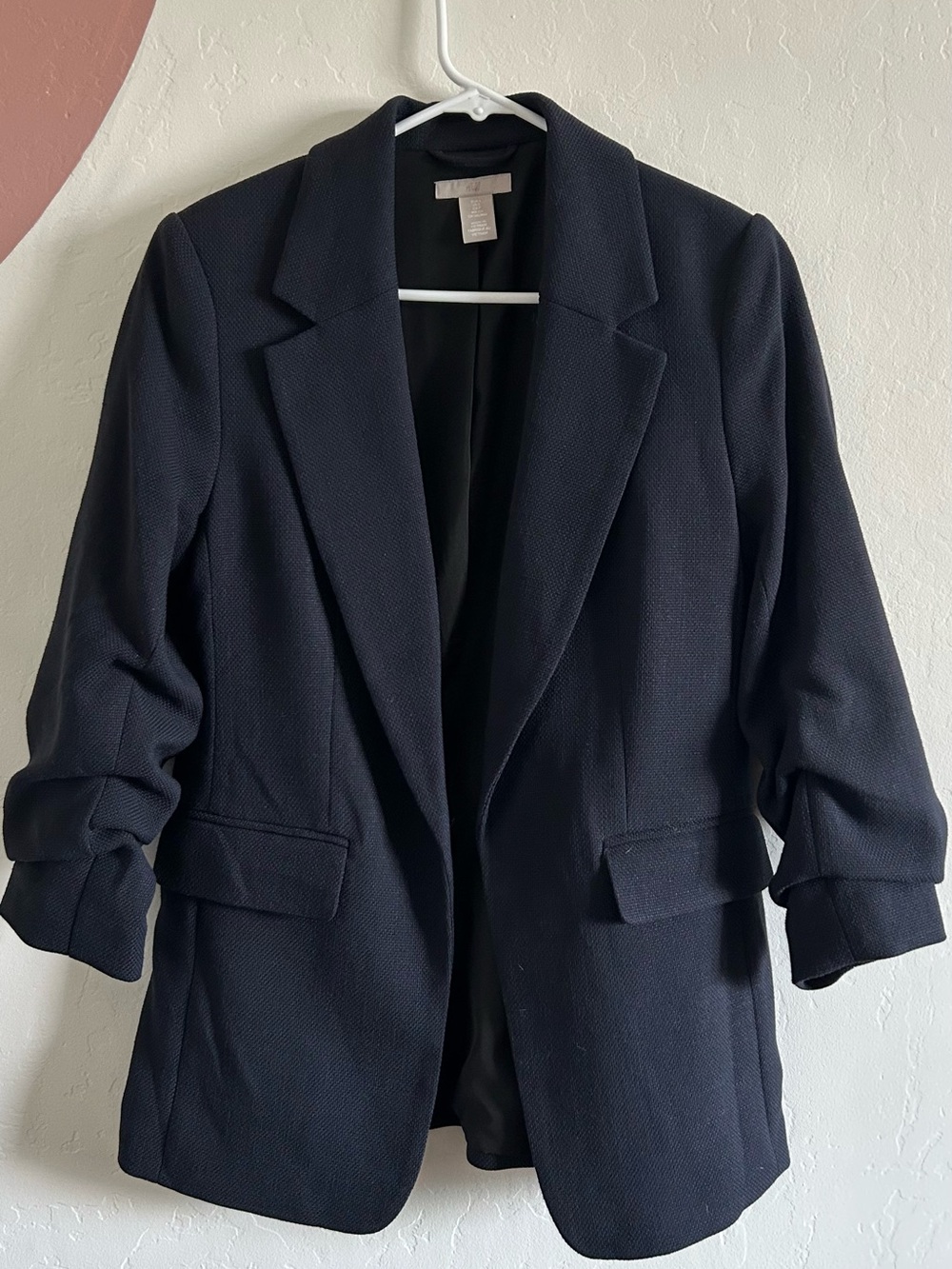 H&M Classic Women's Black Blazer Jacket size Small